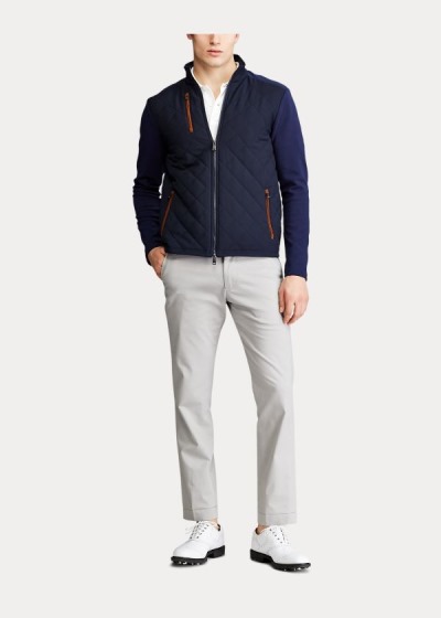 Men's Ralph Lauren Quilted Mockneck Jackets | 156937JRI